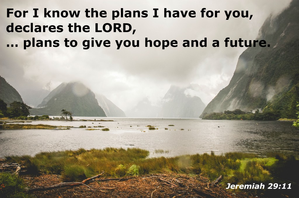 Plans to give you hope